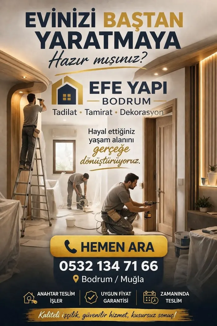 Efe Yapı Bodrum proje ve uygulama görseli 11 — su yalıtımı, izolasyon ve tadilat