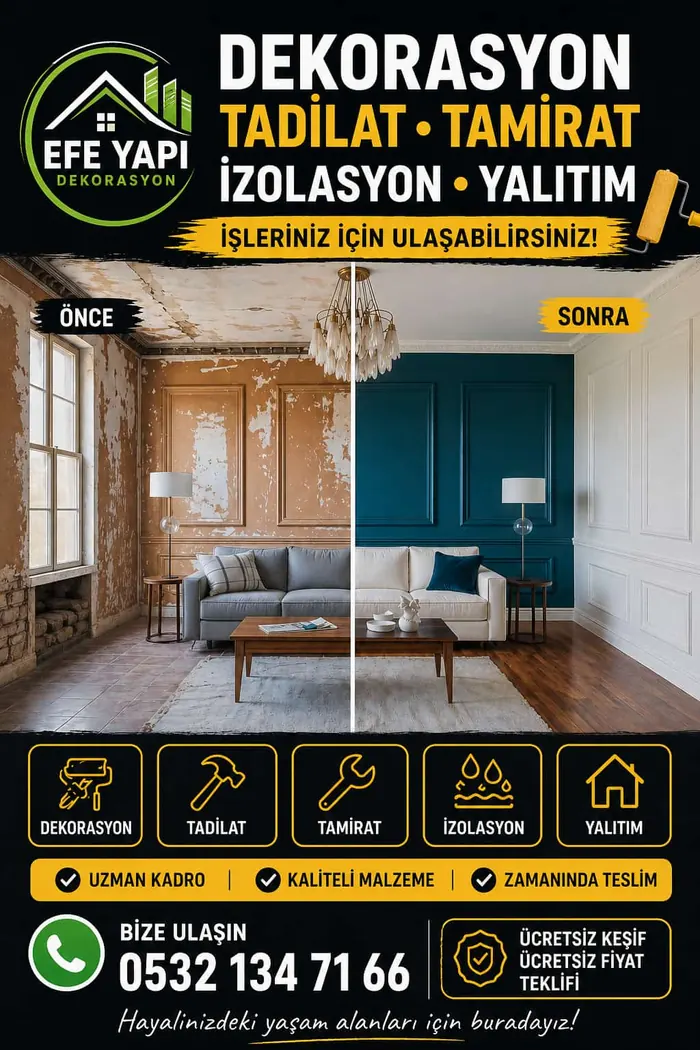 Efe Yapı Bodrum proje ve uygulama görseli 12 — su yalıtımı, izolasyon ve tadilat