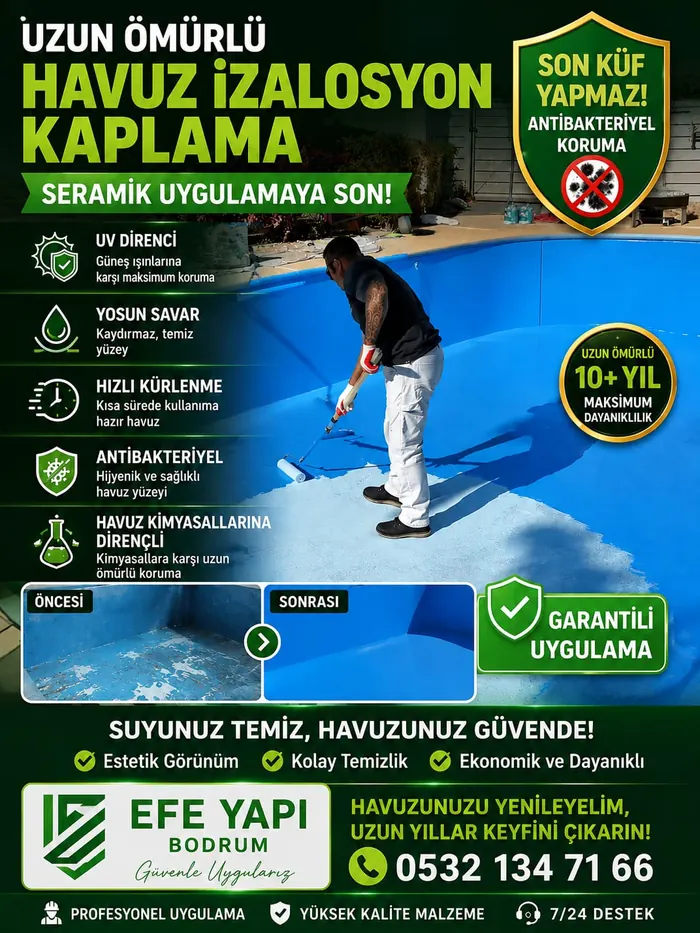 Efe Yapı Bodrum proje ve uygulama görseli 16 — su yalıtımı, izolasyon ve tadilat
