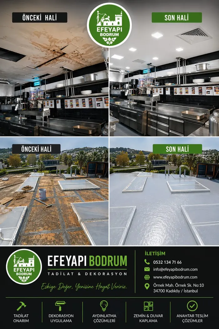 Efe Yapı Bodrum proje ve uygulama görseli 19 — su yalıtımı, izolasyon ve tadilat