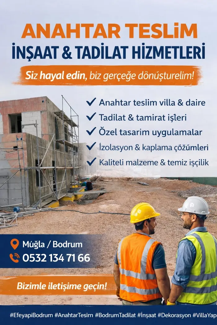 Efe Yapı Bodrum proje ve uygulama görseli 20 — su yalıtımı, izolasyon ve tadilat